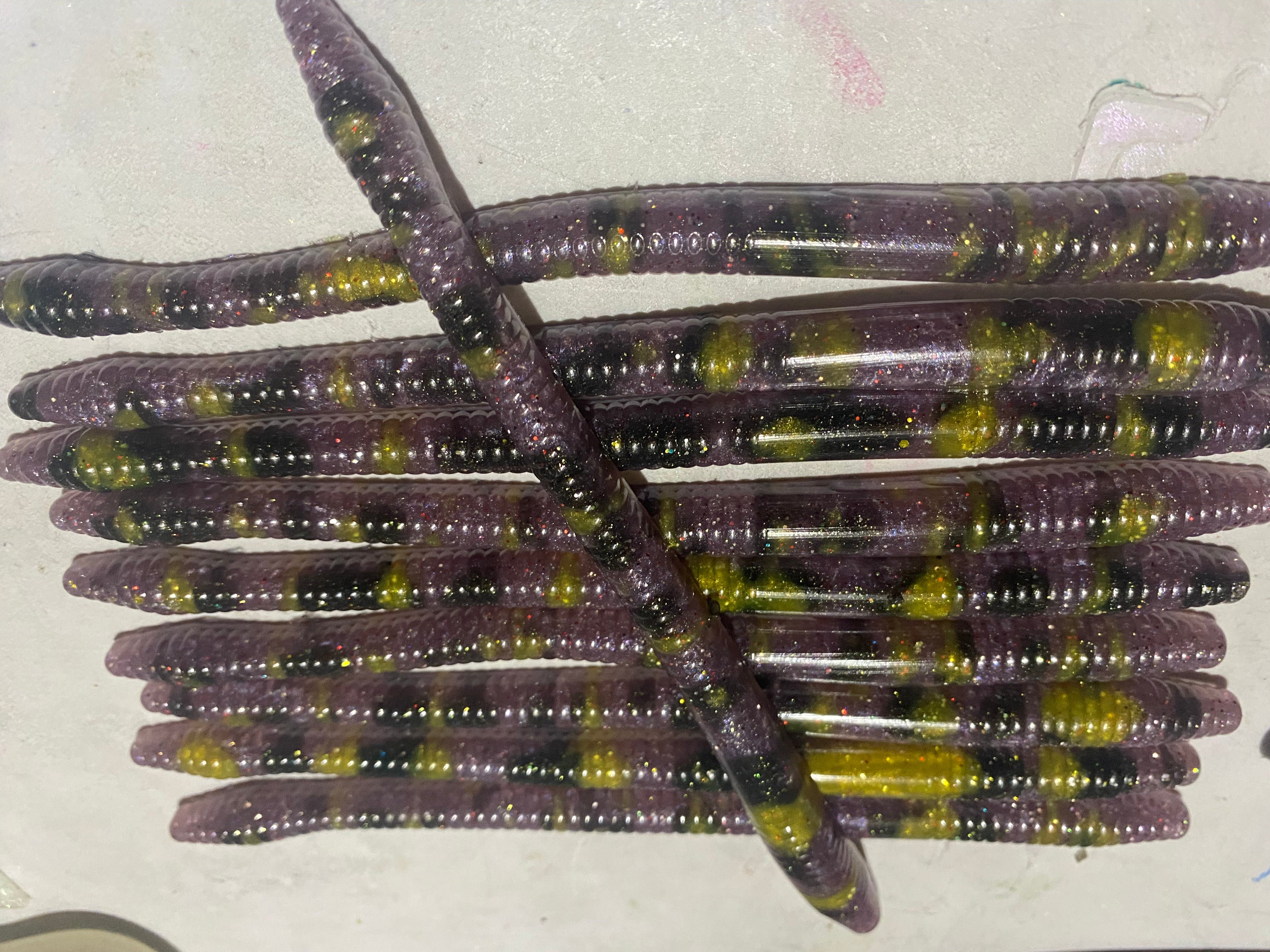 6.25" Trick worm Hand Poured