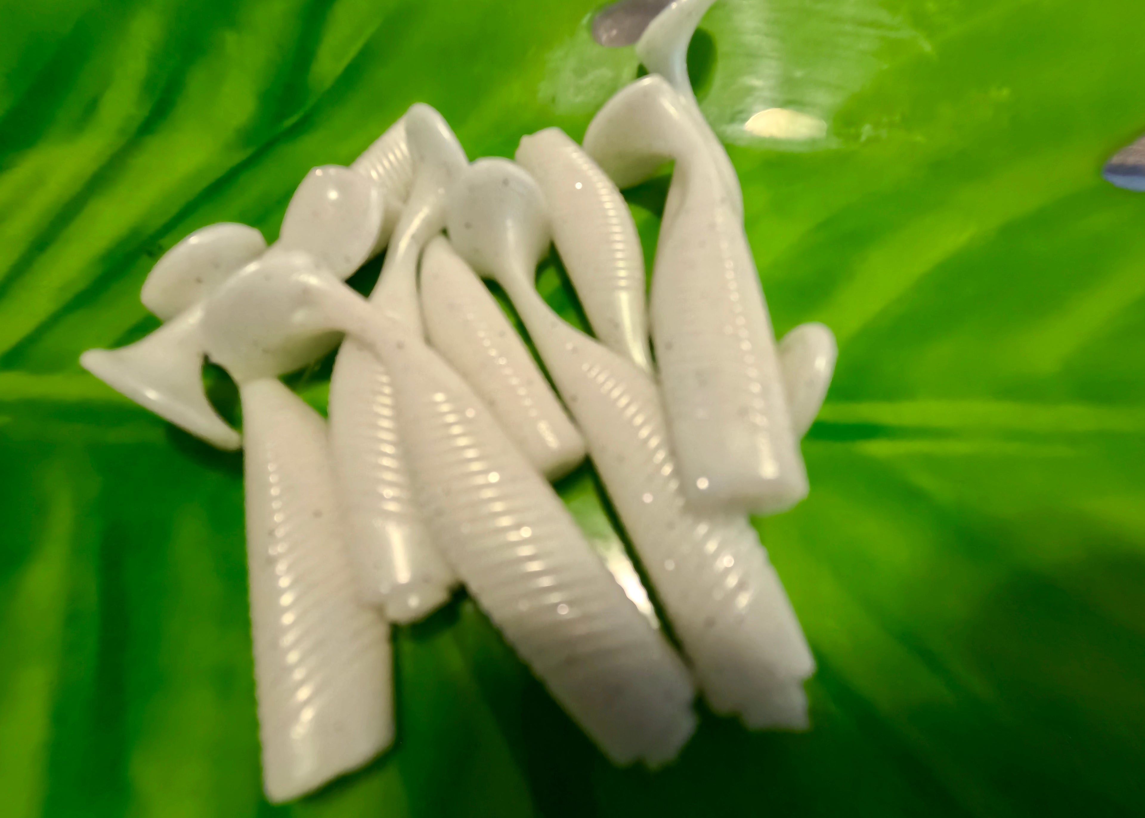 White 2.8" Swim bait