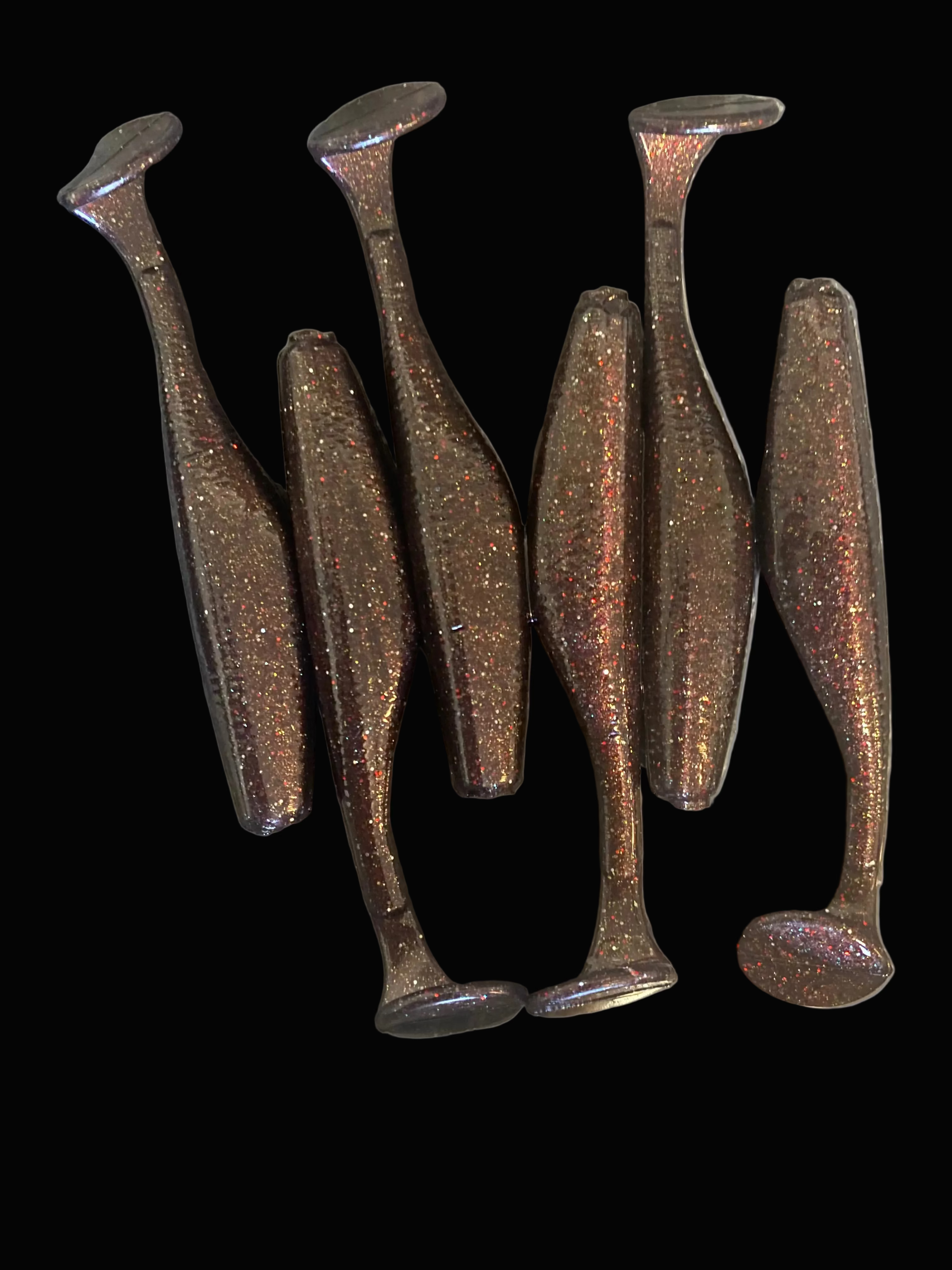 Black Copper Swim bait 3.8"