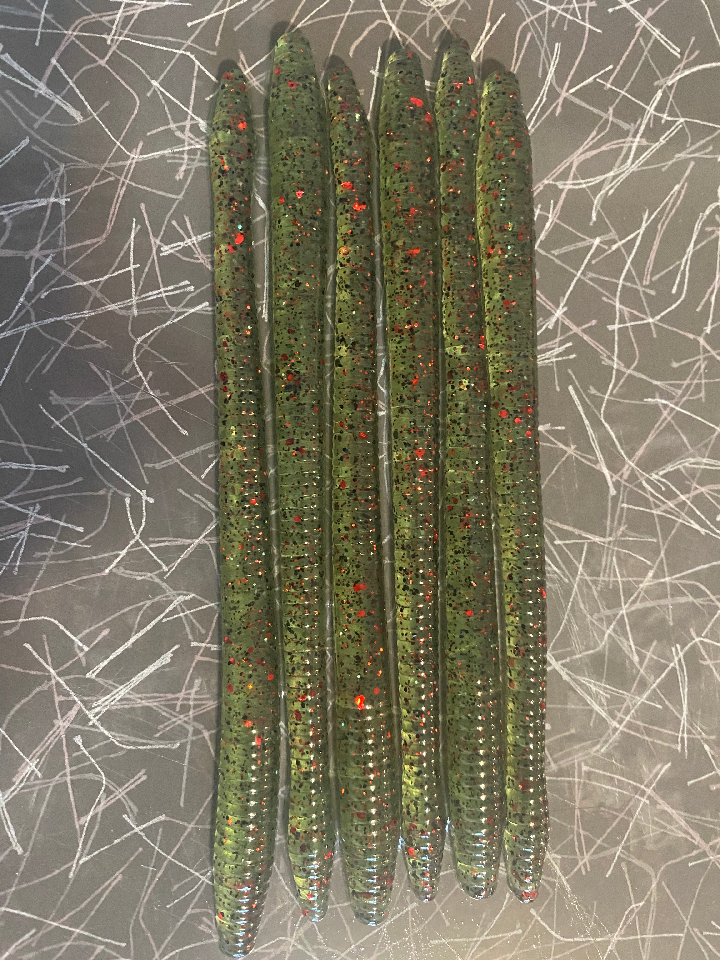 Watermelon 6.25" Trick Worm