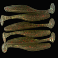 Watermelon Swim bait 3.8"