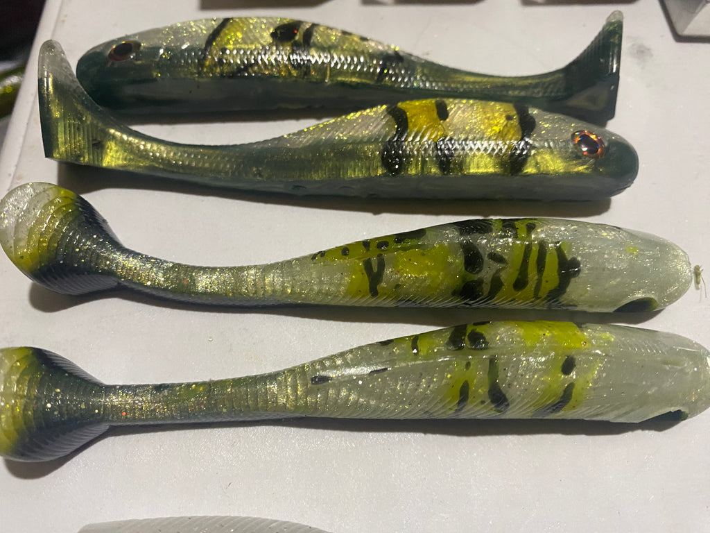 Toxic Pearch 5" Swimbait